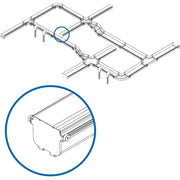 Tripp Lite by Eaton Toolless End Cap for Fiber Routing System, 120 mm (5 in) - SRFC5CAP