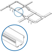 Tripp Lite by Eaton Straight Channel Section, 120 x 120 x 1220 mm - SRFC5STR48