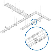 Tripp Lite by Eaton Strengthening Bar Kit for Wire Mesh Cable Trays - SRWBHDCPLR