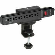 Tripp Lite by Eaton CLAMPUSBLK Clamp Mount for Power Strip, Surge Protector - Black - CLAMPUSBLK