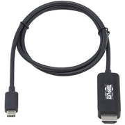 Tripp Lite by Eaton U444-003-HBE USB-C to HDMI Cable Adapter, M/M, Black, 3 ft. - U444-003-HBE
