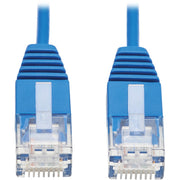 Tripp Lite by Eaton N200-UR10-BL Cat6 Ultra-Slim Ethernet Cable (RJ45 M/M), Blue, 10 ft.