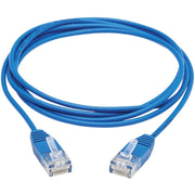 Tripp Lite by Eaton Cat6a 10G Certified Molded Ultra-Slim UTP Ethernet Cable (RJ45 M/M), Blue, 5 ft. - N261-UR05-BL