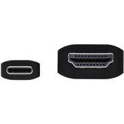 Tripp Lite by Eaton U444-003-HDR4BE USB-C to HDMI Adapter Cable, M/M, Black, 3 ft. - U444-003-HDR4BE