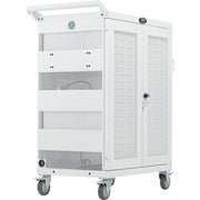 Tripp Lite by Eaton CSC32ACWHG Hospital-Grade 32-Device UV Charging Cart, White - CSC32ACWHG