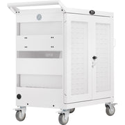 Tripp Lite by Eaton CSC32USBWHG Hospital-Grade 32-Device UV Charging Cart, White - CSC32USBWHG