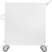 Tripp Lite by Eaton CSC32USBWHG Hospital-Grade 32-Device UV Charging Cart, White - CSC32USBWHG