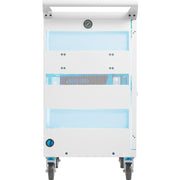 Tripp Lite by Eaton CSC32USBWHG Hospital-Grade 32-Device UV Charging Cart, White - CSC32USBWHG