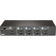 Vertiv Avocent SwitchView Desktop KVM | 4 Port | Dual Head | Universal Connector | TAA Compliant - SV340DPH-400