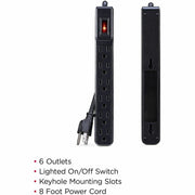 CyberPower GS608B 6-Outlet Power Strip - GS608B