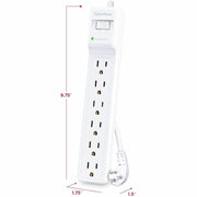 CyberPower Essential B615 6-Outlet Surge Suppressor/Protector - B615