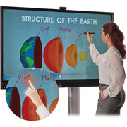 Tripp Lite by Eaton Interactive Flat-Panel Touchscreen Display with PC, 4K @ 60 Hz, UHD, 65 in. - DMTP65OPS