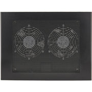 Tripp Lite by Eaton Wiring Closet Exhaust Fan, 475 CFM, NEMA 5-15P Input, Black - SRCLOSETFAN