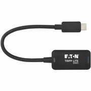 Tripp Lite by Eaton USB-C to HDMI Adapter, 4K 60Hz, HDR, DP 1.4 Alt Mode, HDCP 2.2, Black - U444-06N-HDR4-B