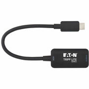 Tripp Lite by Eaton U444-06N-HDR-B USB-C to HDMI Adapter Cable, M/F, Black, 6 in. - U444-06N-HDR-B