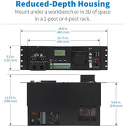 Tripp Lite by Eaton SmartPro SMART1524ET 1500VA Rack-mountable UPS - SMART1524ET