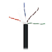 Tripp Lite by Eaton Cat6/6e Ethernet Cable, Black, 1000 ft - N228-01K-BK