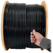 Tripp Lite by Eaton Cat6/6e Ethernet Cable, Black, 1000 ft - N228-01K-BK