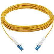 Tripp Lite by Eaton N381C-10M 400Gb Duplex Singlemode 9/125 OS2 Fiber Optic Cable, Yellow, 10 m - N381C-10M