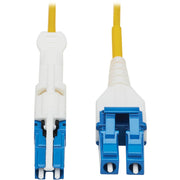 Tripp Lite by Eaton N381L-10M 400Gb Duplex Singlemode 9/125 OS2 Fiber Optic Cable, Yellow, 10 m