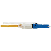 Tripp Lite by Eaton N381L-10M 400Gb Duplex Singlemode 9/125 OS2 Fiber Optic Cable, Yellow, 10 m - N381L-10M
