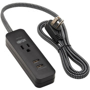 Tripp Lite by Eaton Protect It! TLP104USB 1-Outlet Surge Suppressor/Protector - TLP104USB