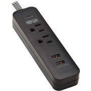 Tripp Lite by Eaton Protect It! TLP206USB 2-Outlet Surge Suppressor/Protector