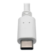 Tripp Lite by Eaton U444-06N-DP8WC USB-C to DisplayPort Adapter Cable, M/F, White, 6 in. - U444-06N-DP8WC