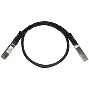 Tripp Lite by Eaton N282D-01M-BK 400G Passive Twinax Direct-Attach Cable, Black/Silver, 1 m - N282D-01M-BK