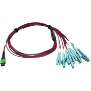 Tripp Lite series N846D-01M-16EMG Fiber Optic Patch Network Cable - N846D-01M-16EMG