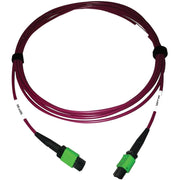 Tripp Lite series N846D-03M-16AMG 400G Multimode 50/125 OM4 Fiber Optic Cable, Magenta, 3 m - N846D-03M-16AMG