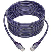 N201-020-PU_Tripp Lite by Eaton Cat6 Gigabit Snagless Molded UTP Patch Cable (RJ45 M/M), Purple, 20 ft