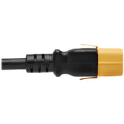 Tripp Lite by Eaton Plug-Lock Inserts, C19 Power Cord to C20 Outlet, Yellow, 100 Pack - PLC20YW