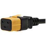 Tripp Lite by Eaton Plug-Lock Inserts, C19 Power Cord to C20 Outlet, Yellow, 100 Pack - PLC20YW