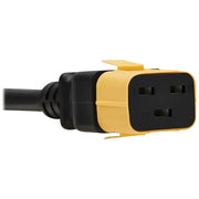 Tripp Lite by Eaton Plug-Lock Inserts, C19 Power Cord to C20 Outlet, Yellow, 100 Pack - PLC20YW