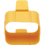 Tripp Lite by Eaton Plug-Lock Inserts, C19 Power Cord to C20 Outlet, Yellow, 100 Pack - PLC20YW