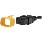 Tripp Lite by Eaton Plug-Lock Inserts, C19 Power Cord to C20 Outlet, Yellow, 100 Pack - PLC20YW