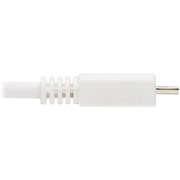 Tripp Lite Safe-IT USB-A to USB Micro-B Antibacterial Cable (M/M), USB 2.0, White, 6 ft. - U050AB-006-WH