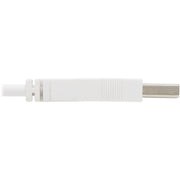 Tripp Lite Safe-IT USB-A to USB Micro-B Antibacterial Cable (M/M), USB 2.0, White, 6 ft. - U050AB-006-WH