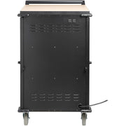 Tripp Lite by Eaton Locking Storage Cart for Mobile Devices and AV Equipment - Black - CSCSTORAGE1