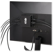 Tripp Lite by Eaton U442-DOCK20-VMB Mounting Plate for Docking Station, Monitor - Black - U442-DOCK20-VMB