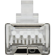 Tripp Lite by Eaton Cat6 RJ45 Pass-Through FTP Modular Plug, 50 Pack - N232-050-FTP