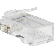 Tripp Lite by Eaton Cat6 RJ45 Pass-Through UTP Modular Plug, 50 Pack - N232-050-UTP