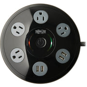 Tripp Lite by Eaton TLP406USBUFO 4-Outlet Surge Suppressor/Protector - TLP406USBUFO