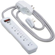 Tripp Lite by Eaton Protect It! TLP616USB 7-Outlet Surge Suppressor/Protector - TLP616USB