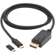 Tripp Lite by Eaton U444-003-DP-BD USB-C to DisplayPort Bi-Directional Adapter Cable, M/M, 3 ft - U444-003-DP-BD
