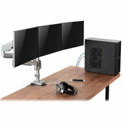 Tripp Lite by Eaton DDR1730TAL Desk Mount for Flat Panel Display, Monitor, HDTV - Silver - DDR1730TAL