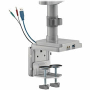 Tripp Lite by Eaton DDR1730TAL Desk Mount for Flat Panel Display, Monitor, HDTV - Silver - DDR1730TAL