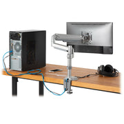 Tripp Lite by Eaton DDR1732SAL Desk Mount for Flat Panel Display, Monitor, HDTV - Silver - DDR1732SAL