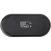 Tripp Lite by Eaton Dual Wireless Charging Pad, Qi-Certified, Black - U280-Q02FL-BK